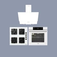 ALVEUS BEYAZ Dijital Ankastre Set