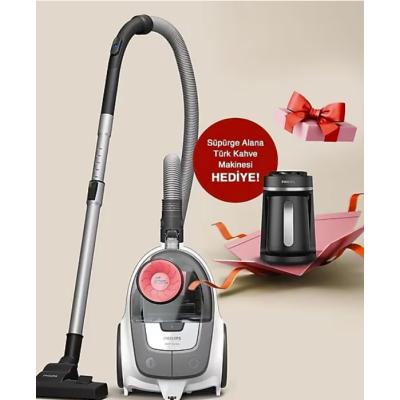 PHILIPS XB2142/10 Toz Torbasız Süpürge HDA150/161 Kahve Makinesi Hediyeli