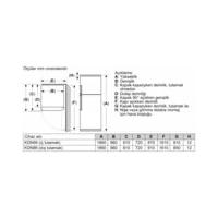 PROFİLO BD 2186 WFAN 641 Lt No-Frost Buzdolabı