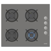 SİMFER 3538 4G 60 Cm Gri Cam Ankastre Ocak