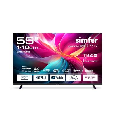 SİMFER 55SFSW6M 140 Ekran 55" Smart & Akıllı TV WebOS LED 4K UHD Televizyon