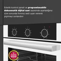 SİMFER 8221 8 Program Ankastre Fırın
