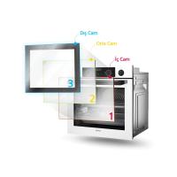 SİMFER 8222 9 Fonksiyon QS Gri Cam Ankastre Fırın Power Turbo Pop-up