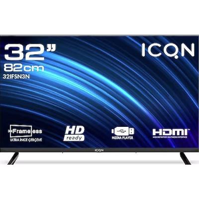 Simfer ICQN 32FS3N Frameless HD 32" 82 Ekran Uydu Alıcılı LED TV
