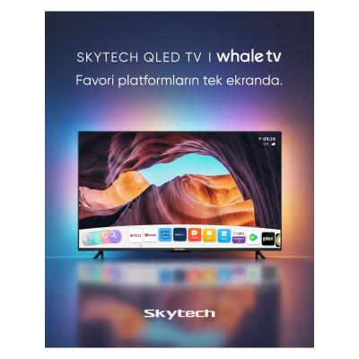 Skytech Q55ST3405 4K Ultra HD 55" 139 Ekran Uydu Alıcılı Smart QLED TV